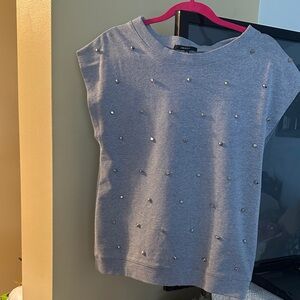 Forever 21 Heather Gray Knit Top